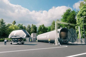 В Німеччині заклали першу станцію Hyperloop