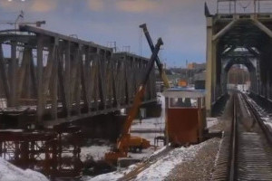 "Укрзалізниця" отримала обладнання, необхідне для відбудови мостів і залізничної інфраструктури (ВІДЕО)
