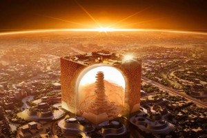В Ер-Ріяді планують збудувати хмарочос у вигляді велетенського куба (ФОТО, ВІДЕО)