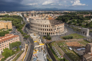 В історичному центрі Риму розпочато будівництво станції метрополітену