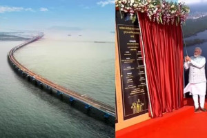 В Індії відкрили морський міст, довжиною понад 21 км