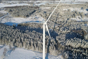 Перша в світі: у Швеції встановили деревʼяну вітрову турбіну (ФОТО)