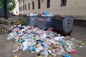 Киевляне могут круглосуточно жаловаться на неубранный мусор 