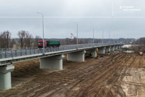 На Київщині відновили міст, зруйнований під час вторгнення рф (ФОТО)