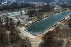 Відновлення озера Синє: що вже зроблено (ВІДЕО)