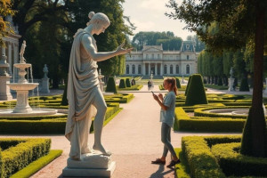 Версальський палац відкрив інтерактивні розмовні статуї зі штучним інтелектом
