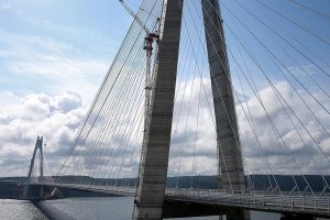 В Стамбуле построили рекордный мост через Босфор
