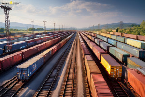 «Укрзалізниця» прогнозує падіння вантажоперевезень у 2025 році на 7% - до 160 млн тонн