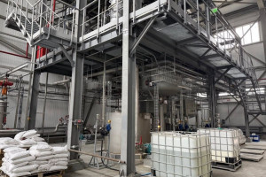 Україна робить крок до еко-будівництва: в індустріальному парку “Коростень” запустили виробництво біоклею з гороху