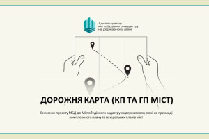 Дорожня карта внесення проєктів комплексних планів та генеральних планів міст до МБКД (ІНФОГРАФІКА)