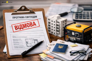 + Понад половина заявок за програмою СвітлоДім отримують відмову через помилки