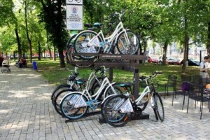 В Киеве создадут сеть пунктов велопроката
