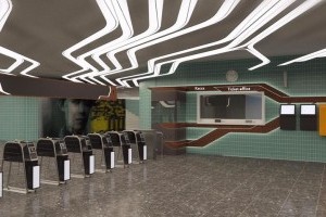 Как будет выглядеть обновленная станция метро «Левобережная» (фото)