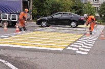 Новые пешеходные переходы Подола будут вровень с тротуаром