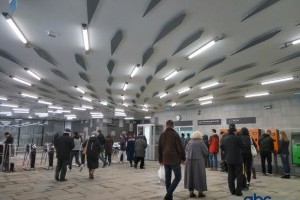 Как выглядит обновленная станция метро «Левобережная» (фото)