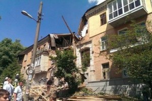 Стало известно о методах ремонта разрушенного дома в Голосеевском районе