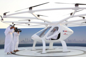 В Дубае летающие такси прошли первые тесты