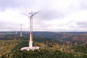 В Германии появился самый высокий ветровой генератор в мире