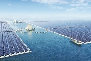 У Китаї запустили найбільшу в світі плавучу сонячну електростанцію