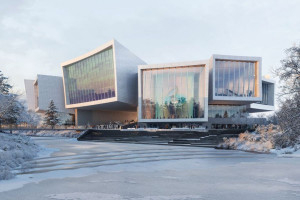 Має стати новим культурним осередком громади: як виглядатиме Музей мистецтв у Пекіні (ВІЗУАЛІЗАЦІЇ)