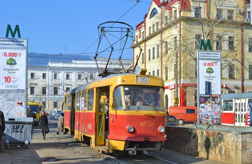 трамвай Киев