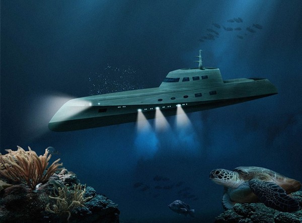 Невероятная подводная лодка-отель, открывающая красоту подводного мира. ФОТО