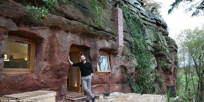 Анджело Мастропьетро, дом в пещере, дом мечты, фото