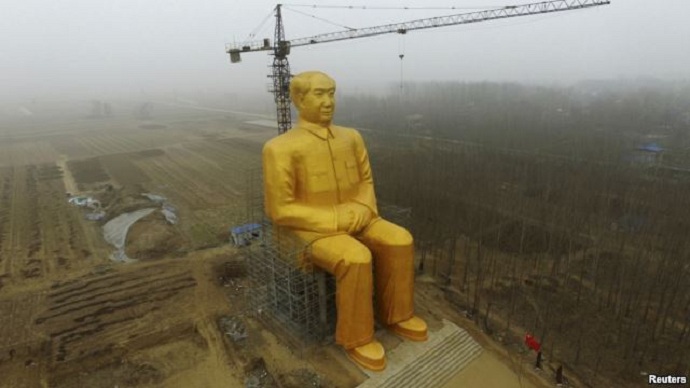 Мао Цзедун, статуя