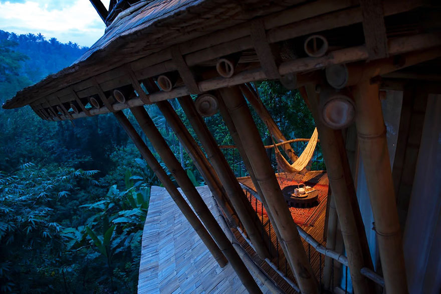 Дома из бамбука