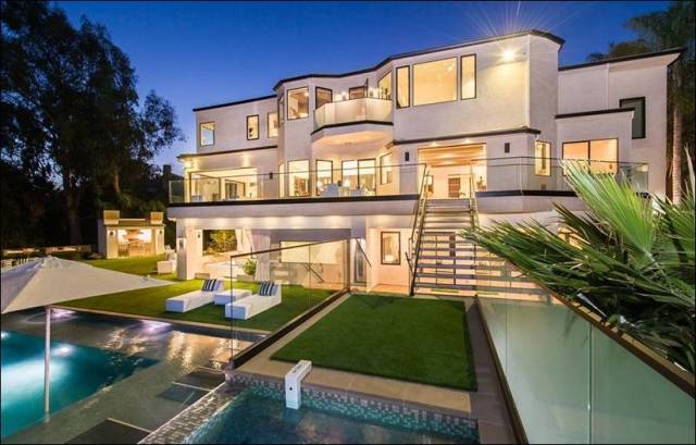 Особняк, дом, резиденция, вилла, Калифорния, роскошь, богатство, роскошный особняк, жилая площадь, 18 млн. долларов
