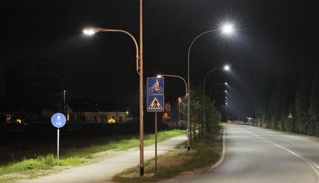Мена, Черниговщина, фонали, LED-фонари, энергоэффективные фонари, уличные светильники