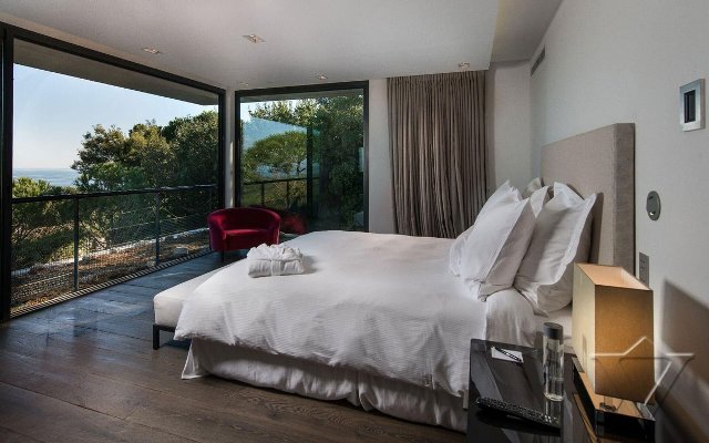 Вилла, Сан-Тропе, luxury-недвижимость, luxury, спальня, панорамные окна