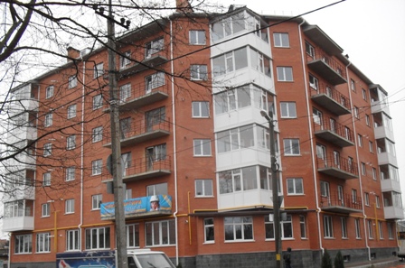 В центре Кировограда построили новый дом