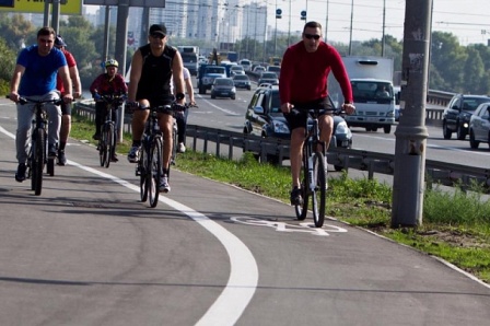 В столице открыли 22-километровую велодорожку