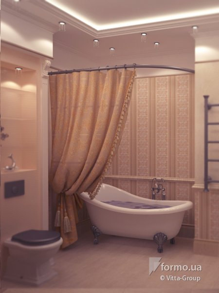 Ванная комната в этническом стиле